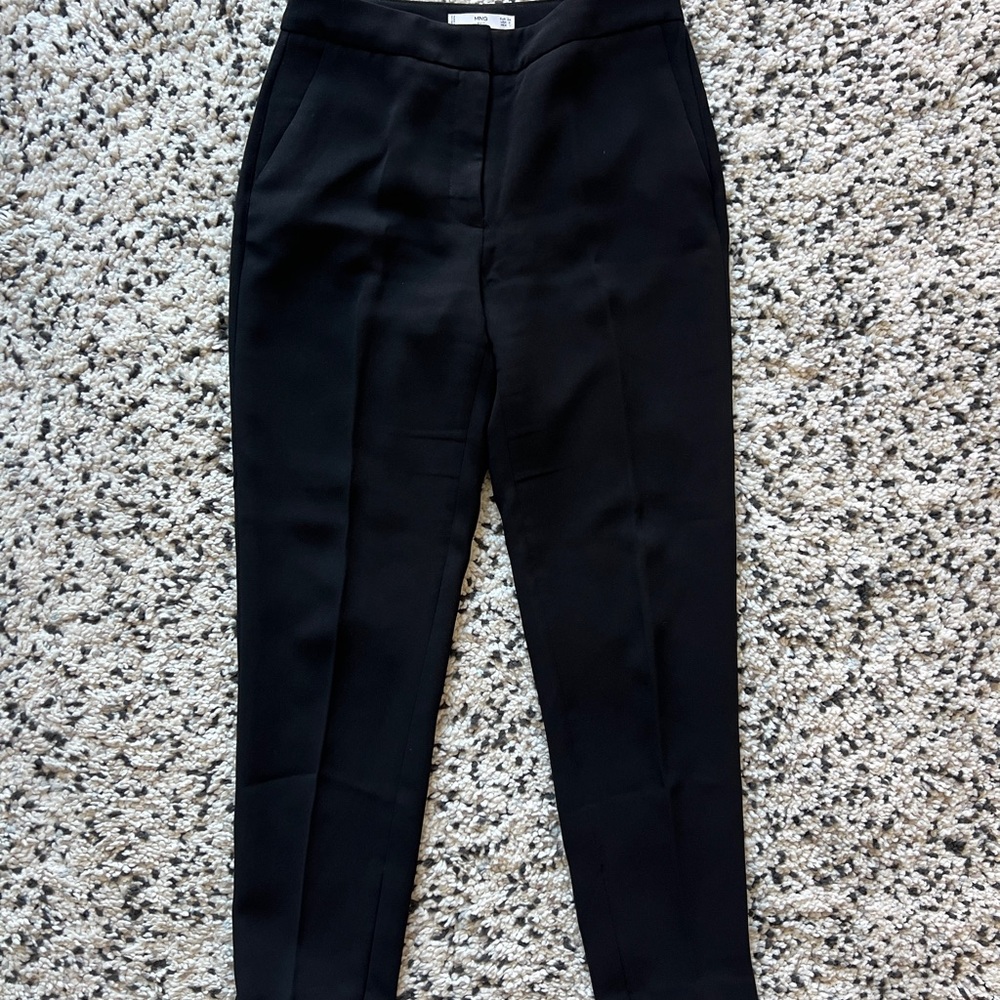 Mango Mid-rise Suit Pants